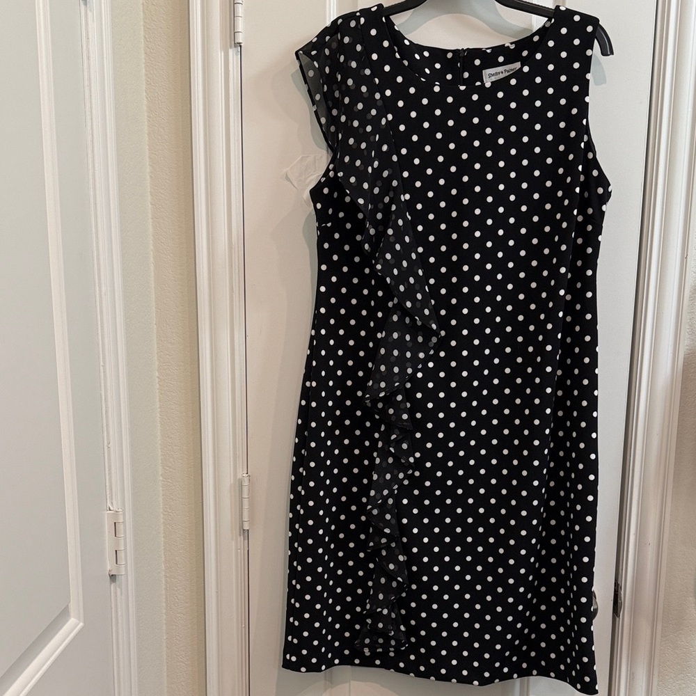 Shelby & Palmer Black and White Polka Dot Dress